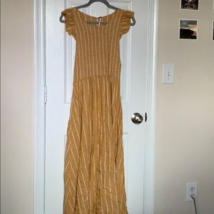 FREE PEOPLE | Yellow Dress 🌼